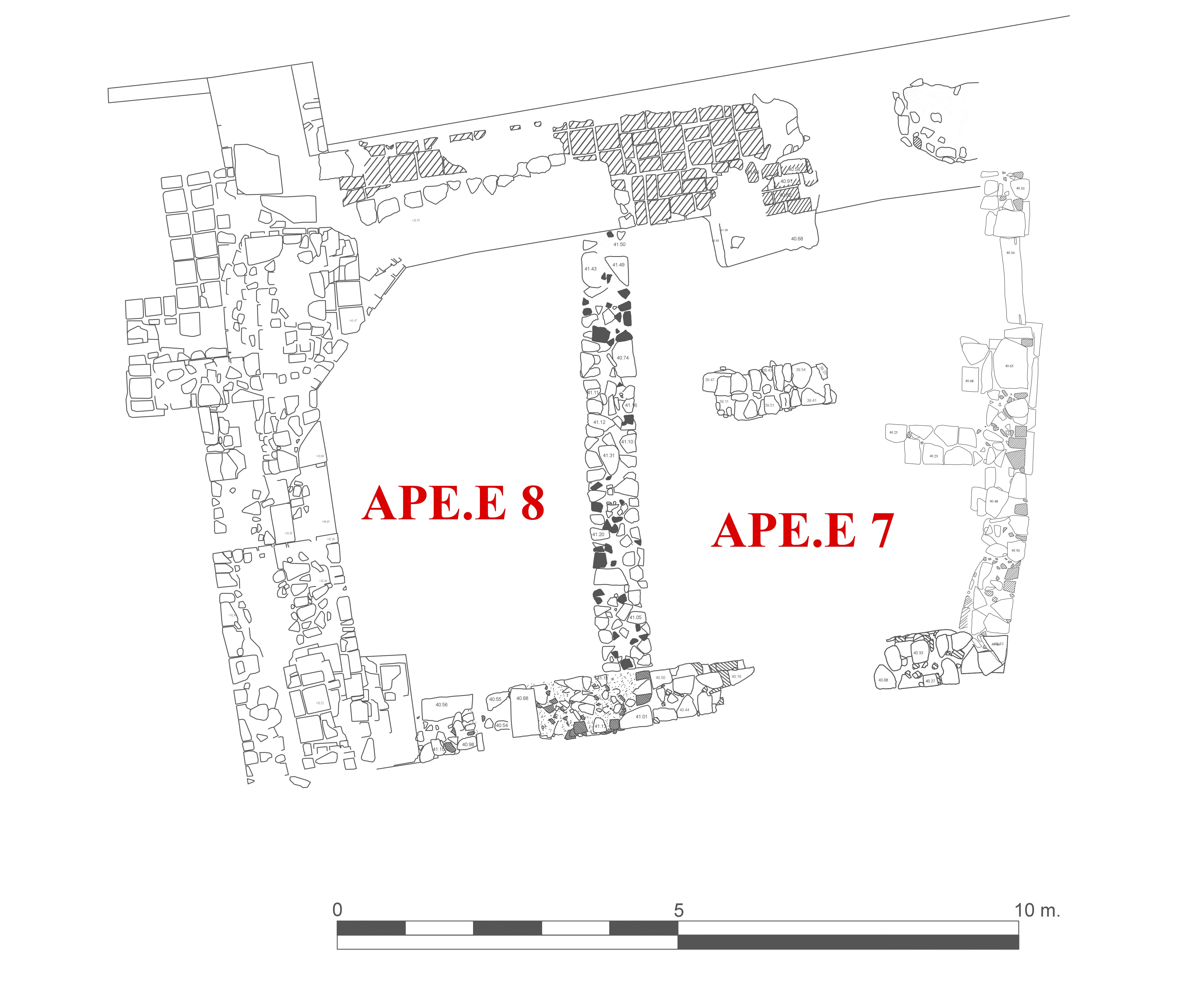 APE.E 7-8 Odaları Planı APE.E 7-8 Odaları Planı