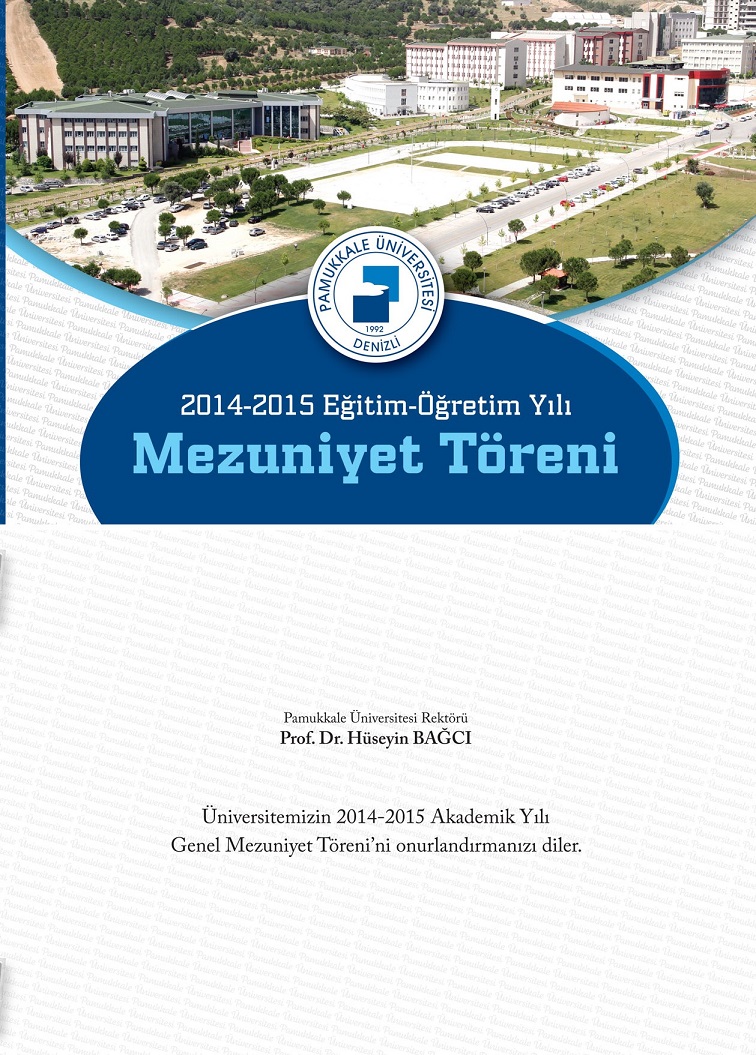 Pamukkale Üniversitesi 2015 Mezuniyet Töreni1