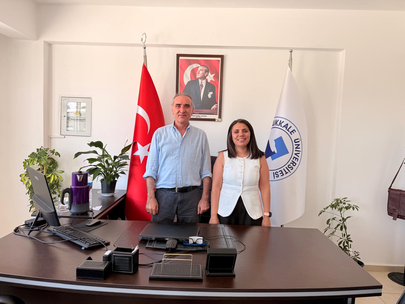 bozkurt-sosyal-yardimlasma-ve-dayanisma-vakfi-muduru-pinar-cengiz-tarafindan-bozkurt-meslek-yuksekokulu-mudurluk-makamina-ziyaret