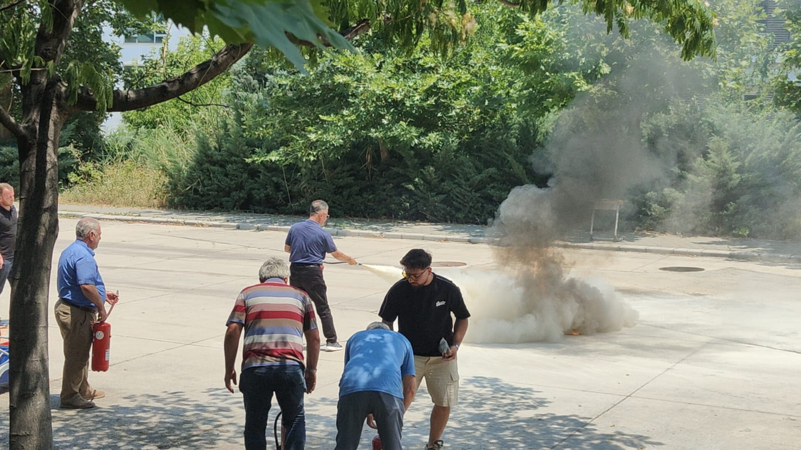 fire-extinguishing-training-and-drill-held-at-our-faculty