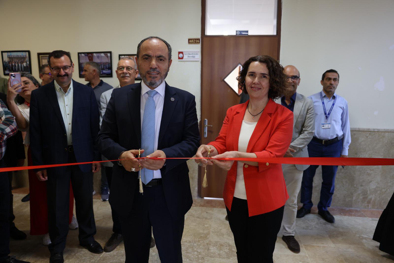 at-our-faculty-the-opening-of-our-language-and-computer-laboratory-and-the-faculty-academic-council-meeting-were-held-with-the-participation-of-our-rector-prof-dr-mahmud-gungor