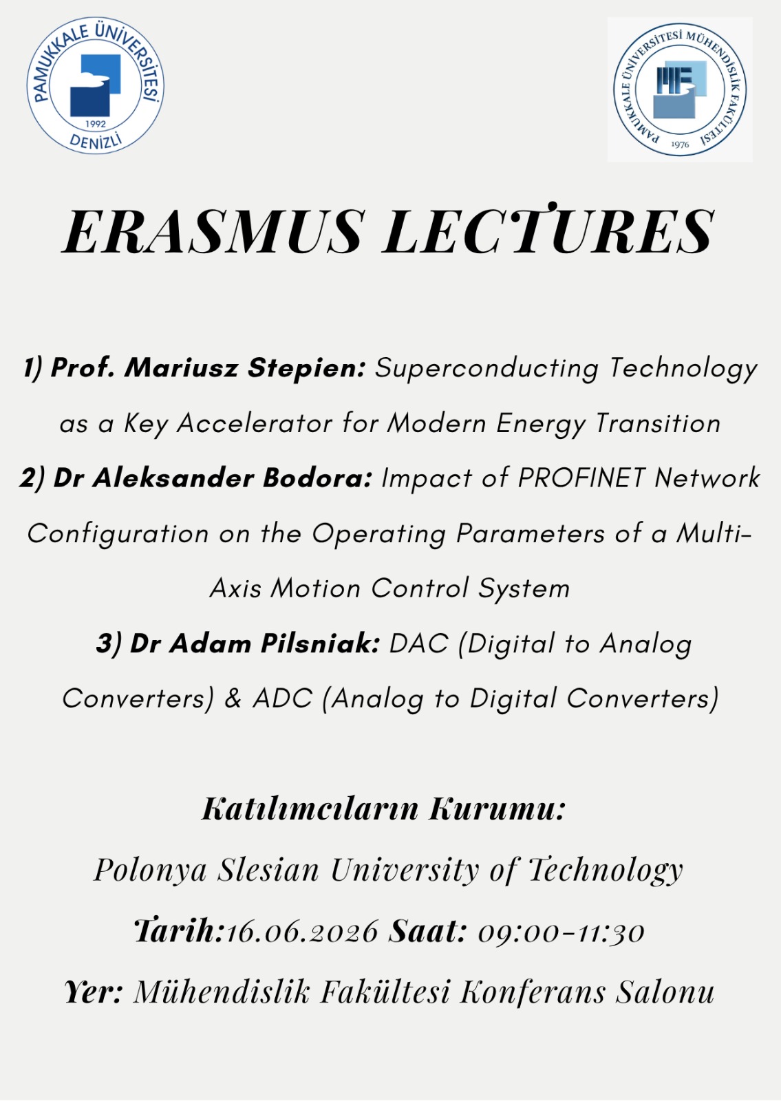 erasmus-lectures-2