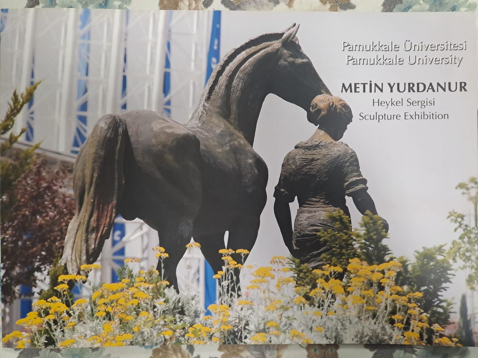 Metin Yurdanur Sculpture Exhibition catalogue cover