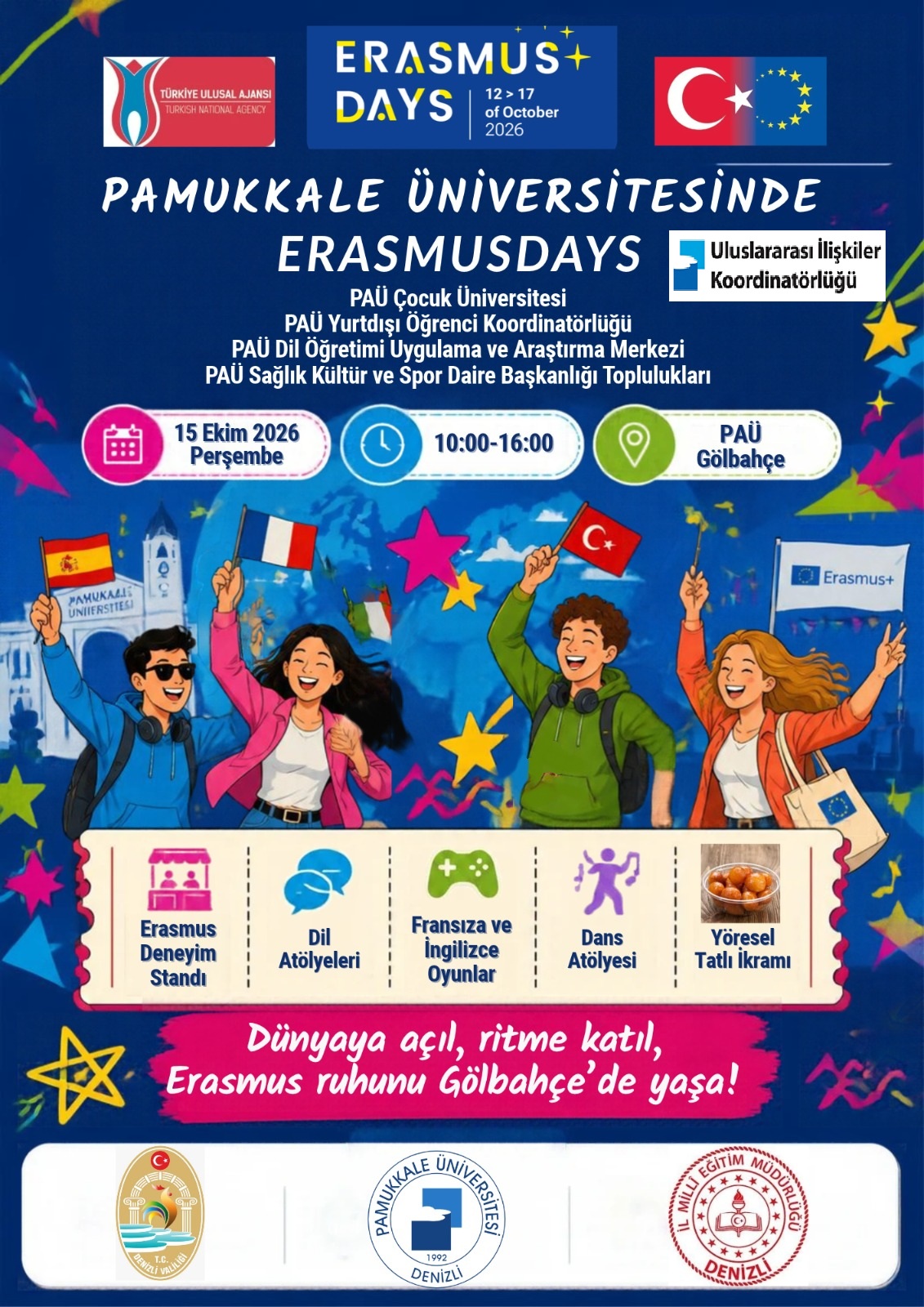 Erasmus Günleri (ErasmusDays) Şenliği!